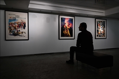 В Лондоне открылась рассказывающая о палестинском деле выставка турецкого художника