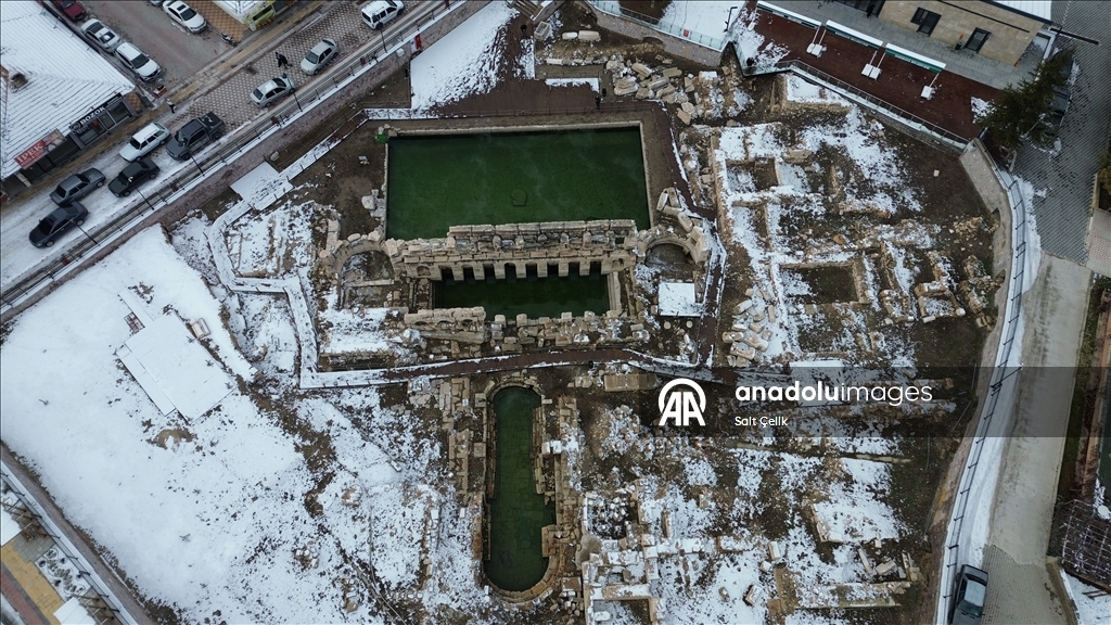 "Kral Kızı" termal Roma Hamamı, geçen yıl yaklaşık 50 bin ziyaretçi ağırladı