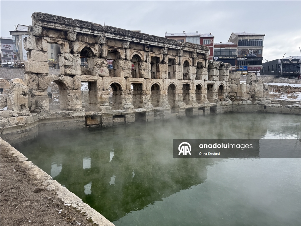 "Kral Kızı" termal Roma Hamamı, geçen yıl yaklaşık 50 bin ziyaretçi ağırladı