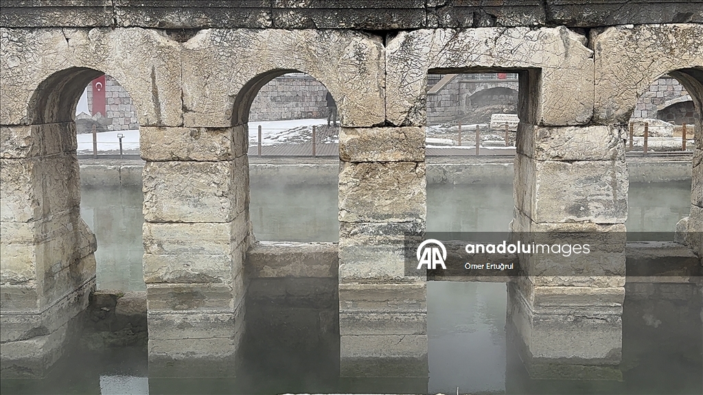 "Kral Kızı" termal Roma Hamamı, geçen yıl yaklaşık 50 bin ziyaretçi ağırladı