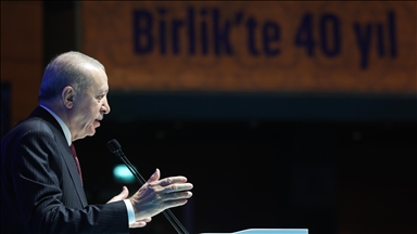 Cumhurbaşkanı Erdoğan, Birlik Vakfı 40. Kuruluş Yıldönümü Programı'na katıldı