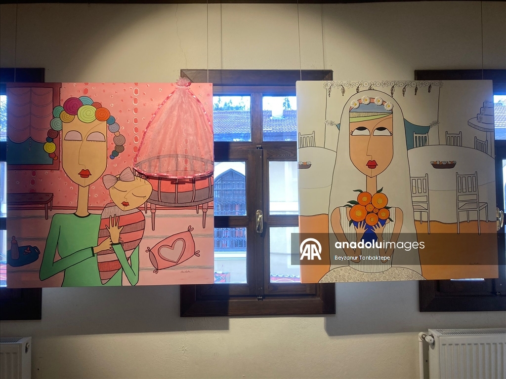 من المغرب إلى تركيا.. جميلة قر تحكي رحلتها الفنية بمعرض "الرحلة 620"