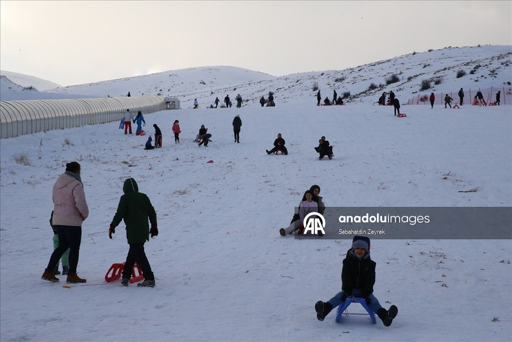 Denizli Kayak Merkezi sezonu açıldı