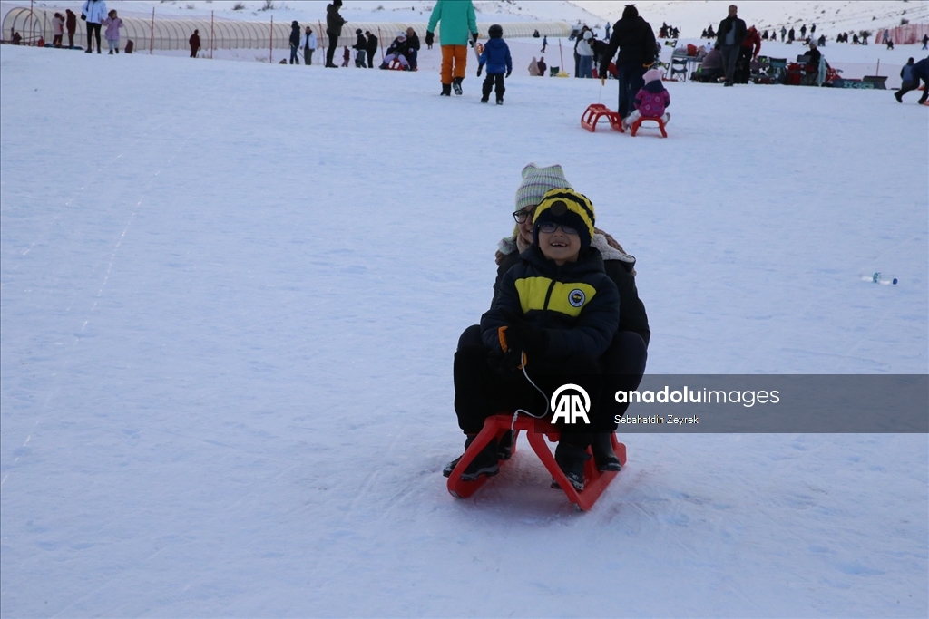 Denizli Kayak Merkezi sezonu açıldı