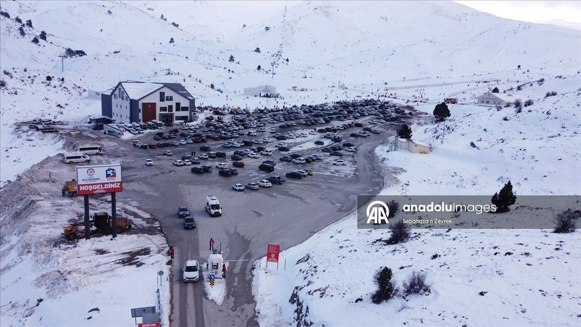 Denizli Kayak Merkezi sezonu açıldı