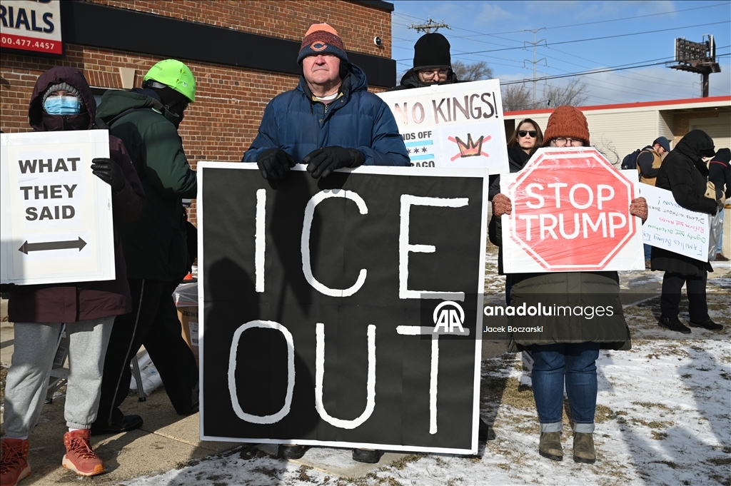 ABD'nin Illinois eyaletinde göçmenlik politikaları protesto edildi