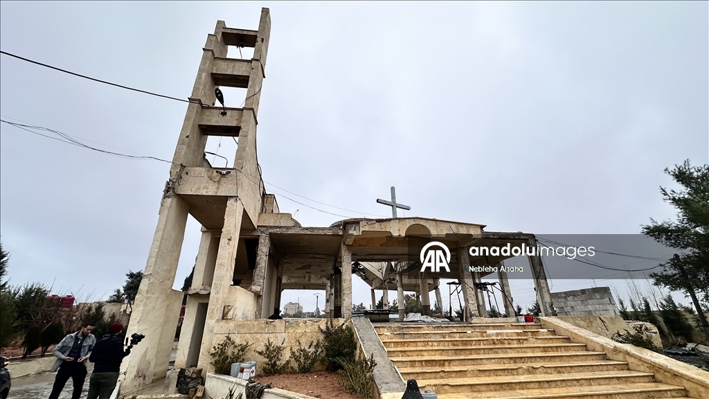 Teroristi YPG/SDF-a pretvorili crkvu u Al-Tabki u radionicu za dronove i povezali je s tunelima