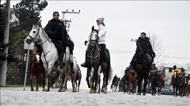 Atlı safari tutkunları Düzce'de buluştu