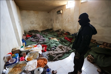 Тюрьма YPG/SDG в сирийской Табке в объективе «Анадолу»