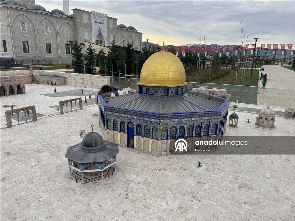 مجسّم المسجد الأقصى في طرابزون.. رسالة تضامن تركية مع القضية الفلسطينية