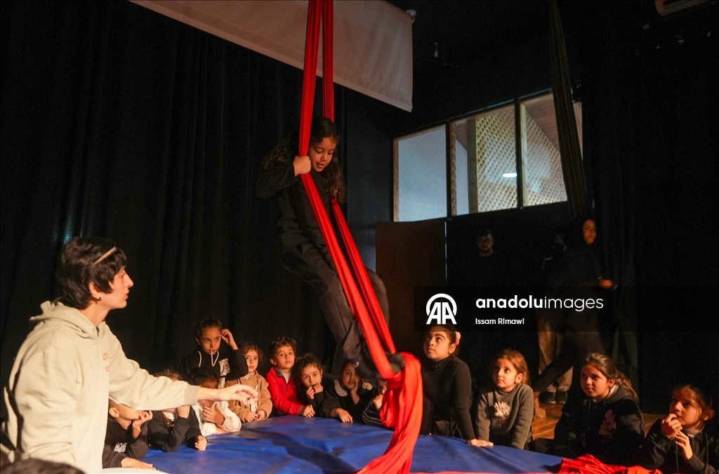 "الحرية".. مسرح في جنين عطلته إسرائيل فأحياه أطفال فلسطين‎