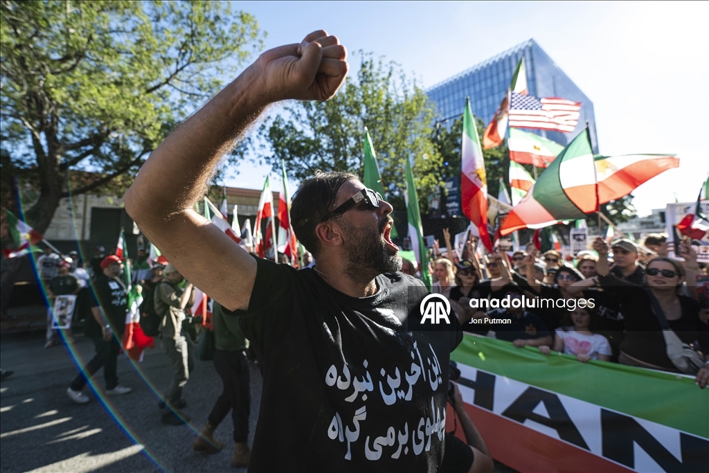 В Лос-Анджелесе прошла акция солидарности с иранским народом