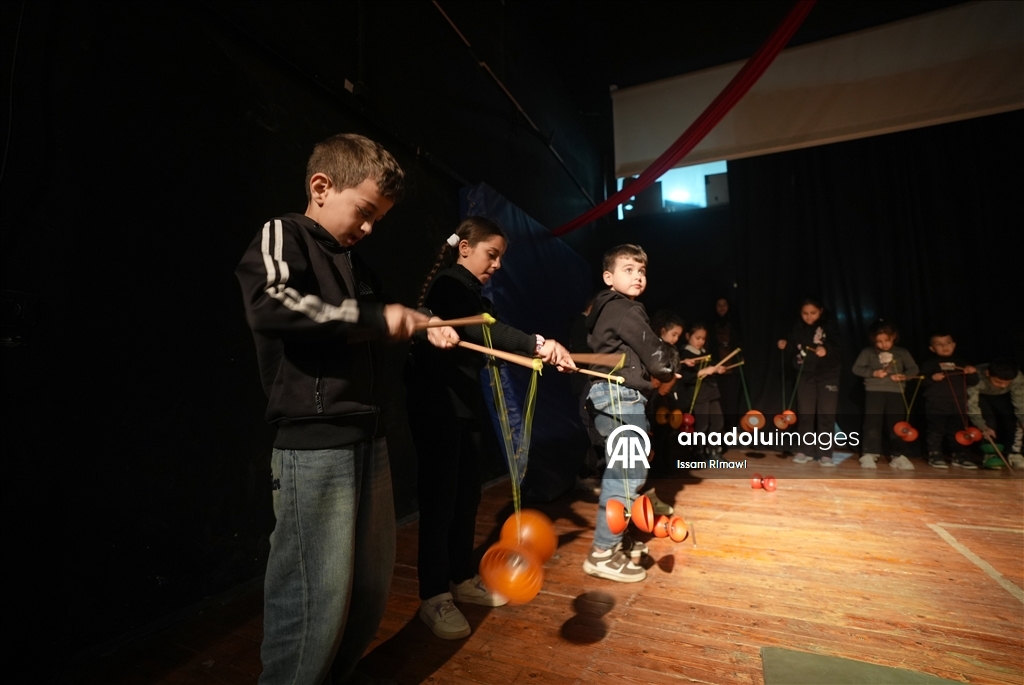 "الحرية".. مسرح في جنين عطلته إسرائيل فأحياه أطفال فلسطين‎