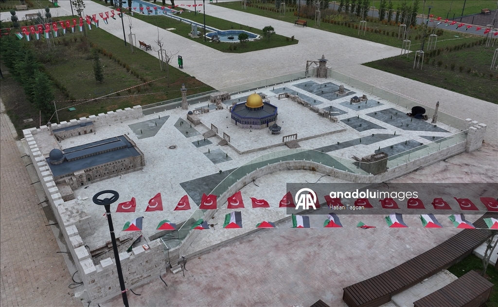 مجسّم المسجد الأقصى في طرابزون.. رسالة تضامن تركية مع القضية الفلسطينية