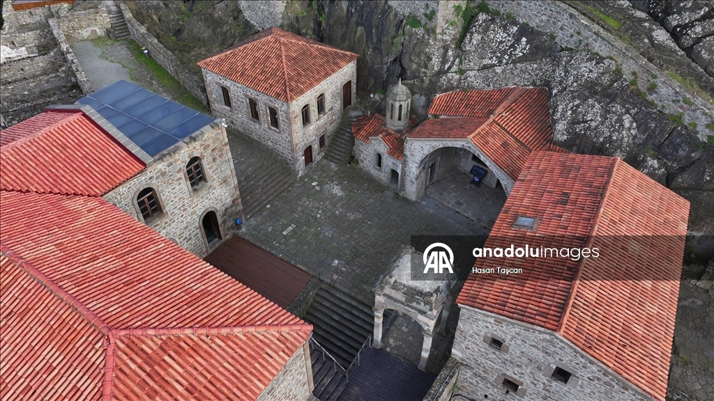 Trabzon'daki Kızlar Manastırı kültür ve sanat hayatına canlılık getirdi