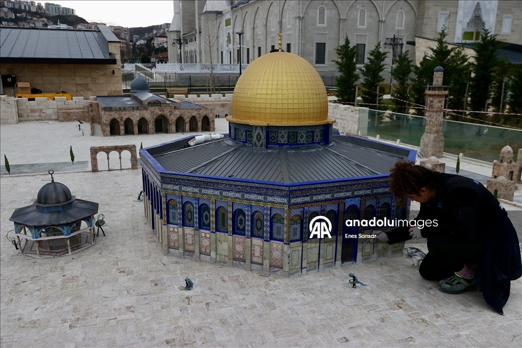 مجسّم المسجد الأقصى في طرابزون.. رسالة تضامن تركية مع القضية الفلسطينية