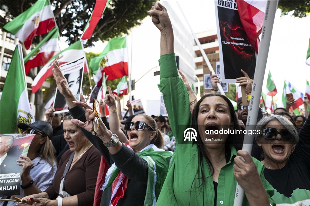 В Лос-Анджелесе прошла акция солидарности с иранским народом