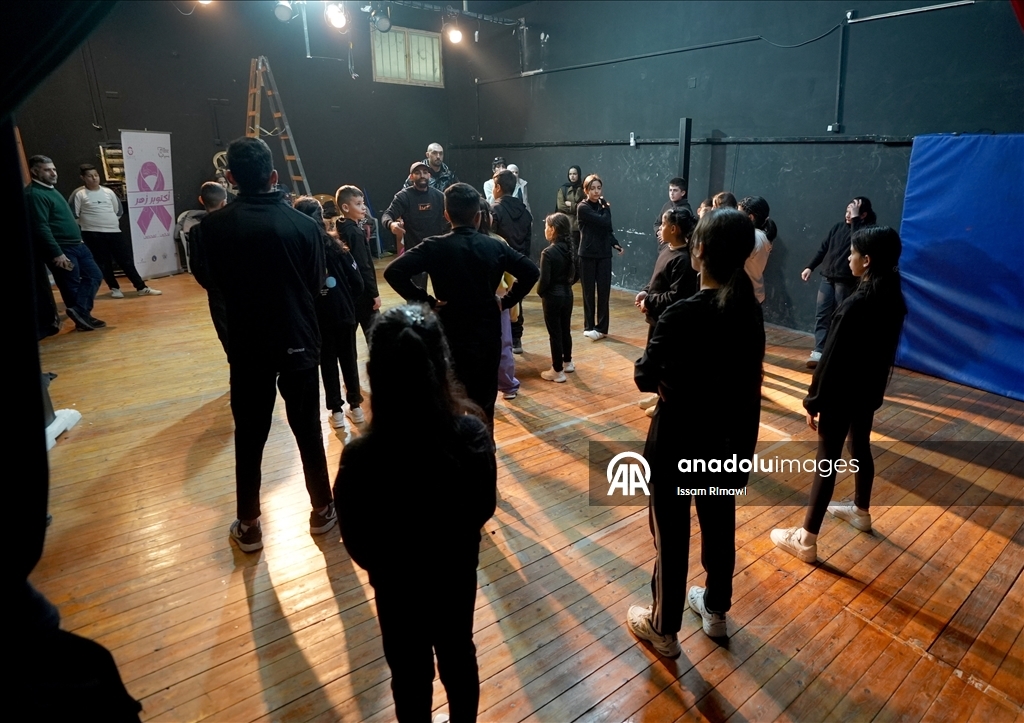 "الحرية".. مسرح في جنين عطلته إسرائيل فأحياه أطفال فلسطين‎