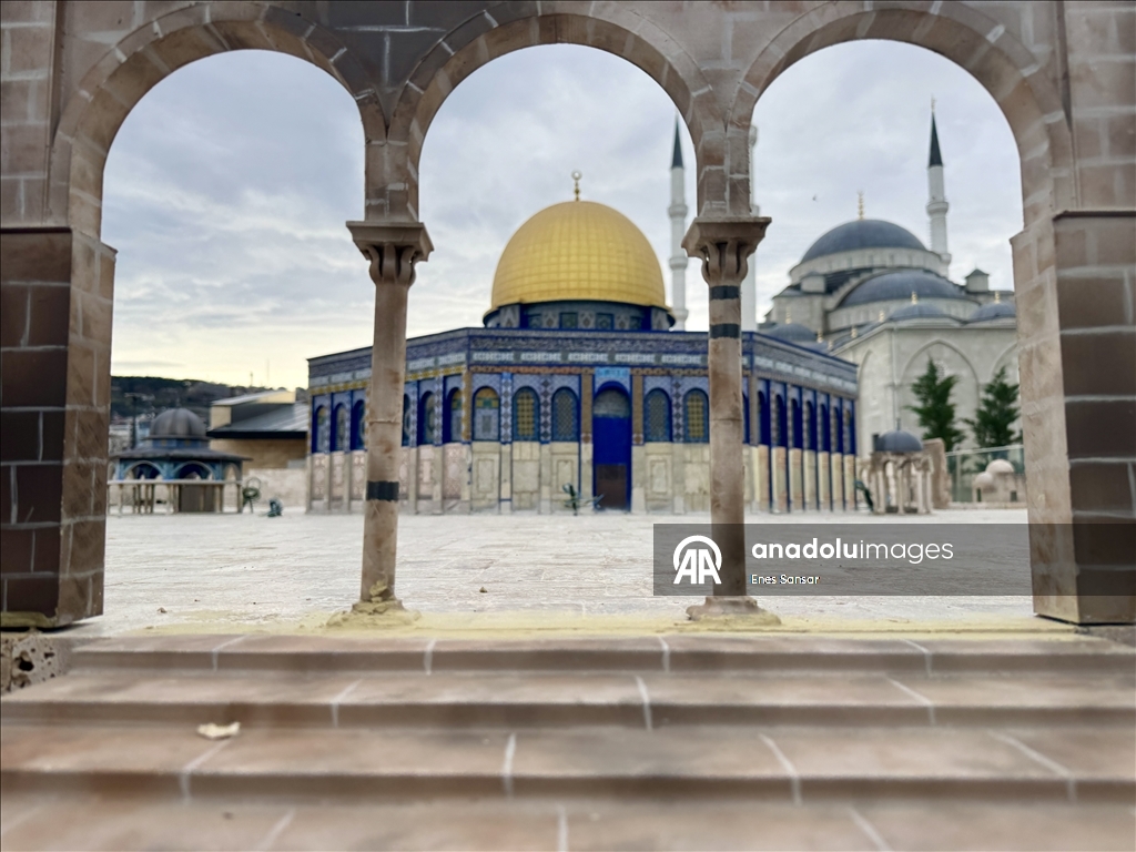 مجسّم المسجد الأقصى في طرابزون.. رسالة تضامن تركية مع القضية الفلسطينية