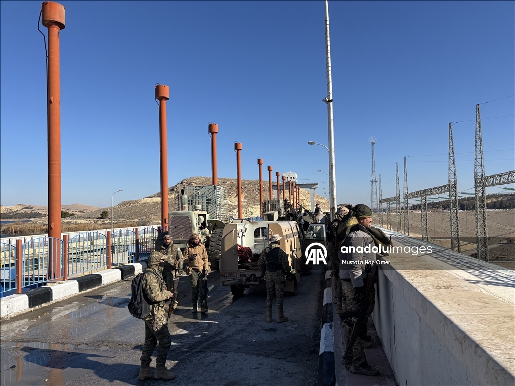 Suriye ordusu, terör örgütü YPG/SDG’nin işgalindeki Tişrin Barajı'nı kontrol altına aldı