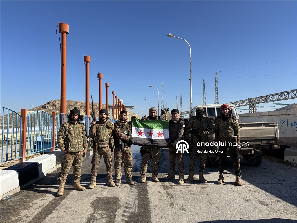 Suriye ordusu, terör örgütü YPG/SDG’nin işgalindeki Tişrin Barajı'nı kontrol altına aldı