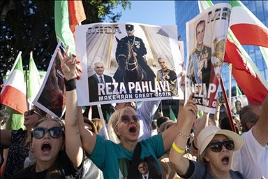 В Лос-Анджелесе прошла акция солидарности с иранским народом