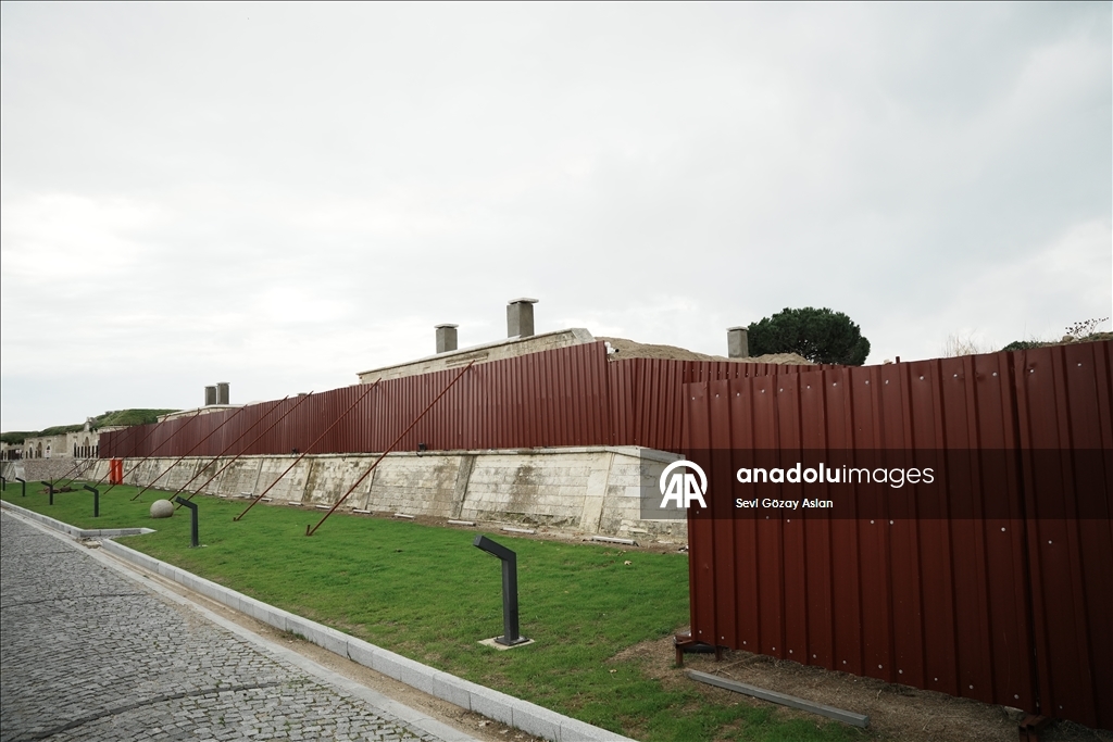 Çanakkale'deki Anadolu Hamidiye Tabyası restore ediliyor