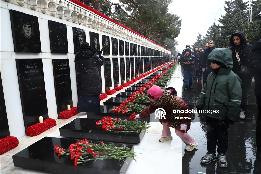 Азербайджан отмечает годовщину «Кровавого января»