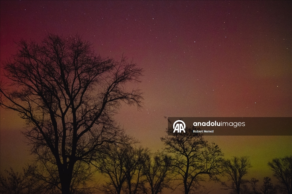 Macaristan'da Kuzey Işıkları gözlemlendi 7