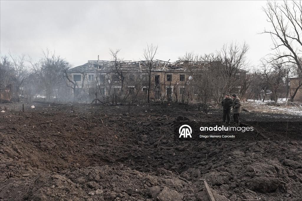 Rusya, Ukrayna'nın Druzhkivka kentine saldırı düzenledi