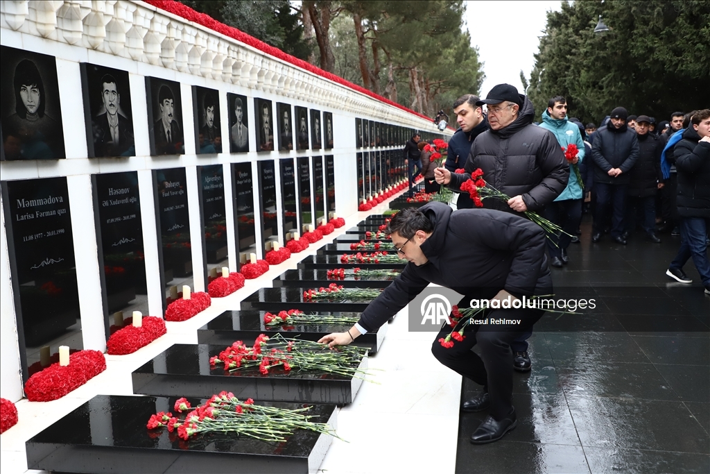 Азербайджан отмечает годовщину «Кровавого января»