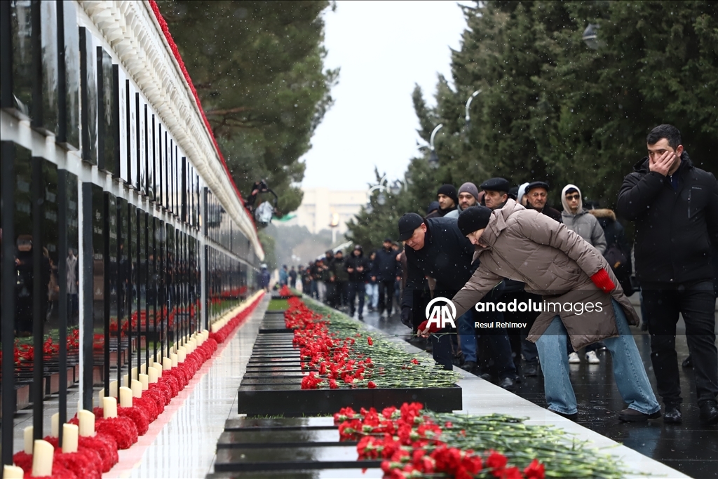 Азербайджан отмечает годовщину «Кровавого января»