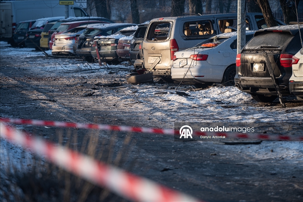 Киев подвергся ракетно-дроновой атаке