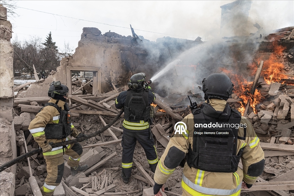 Rusya, Ukrayna'nın Drujkivka kentine hava saldırısında bulundu