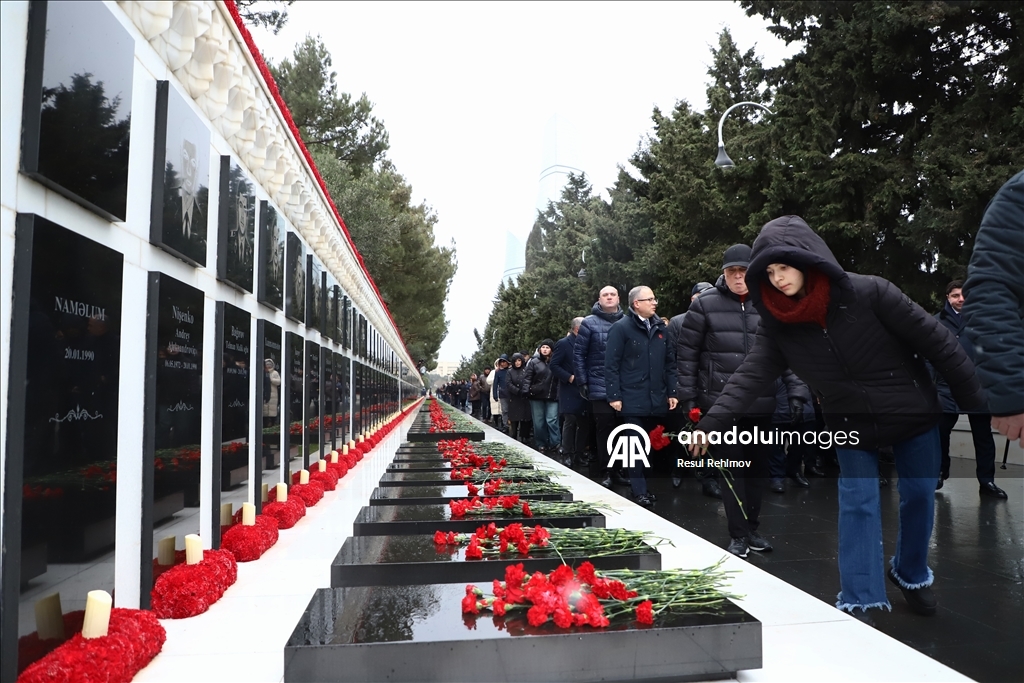 Азербайджан отмечает годовщину «Кровавого января»