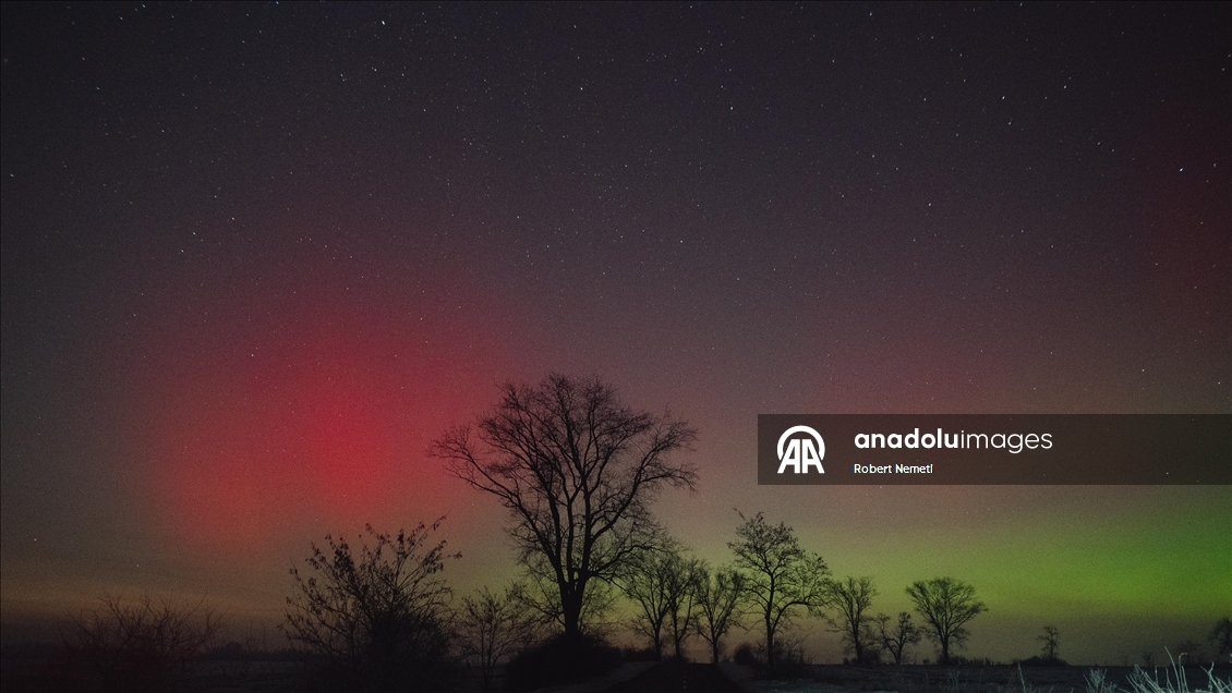 Macaristan'da Kuzey Işıkları gözlemlendi