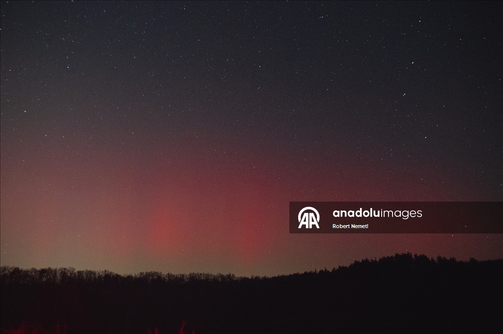 Macaristan'da Kuzey Işıkları gözlemlendi 2