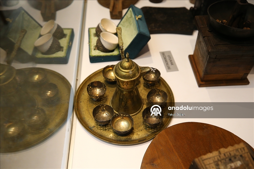 Anadolu'nun kahve kültürünü tanıtan müzeyi 2 yılda yaklaşık 50 bin kişi gezdi
