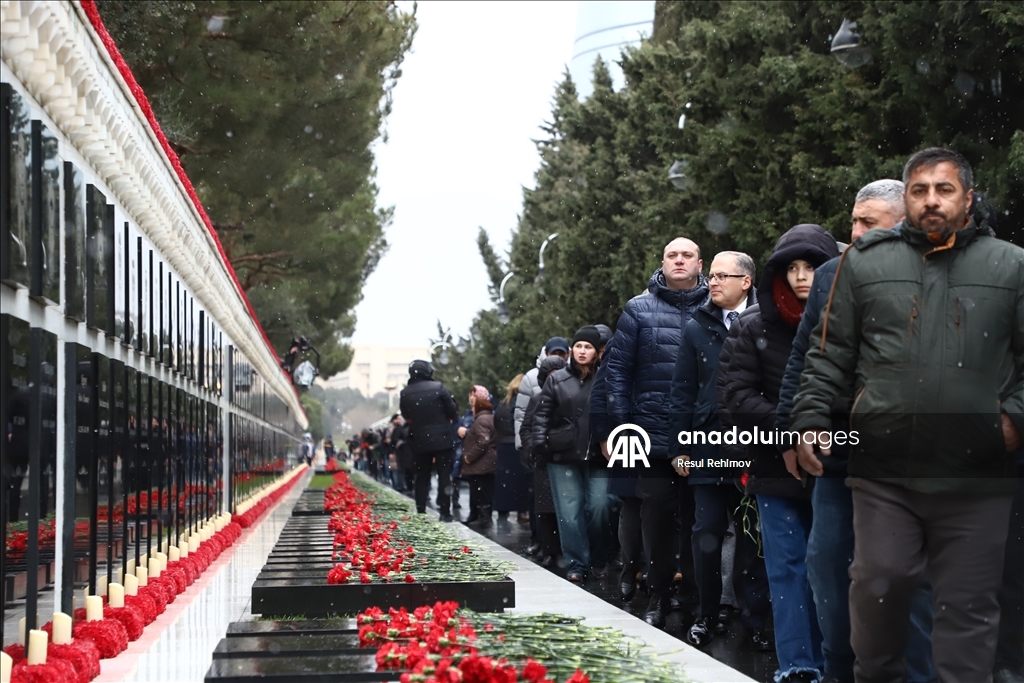 Азербайджан отмечает годовщину «Кровавого января»