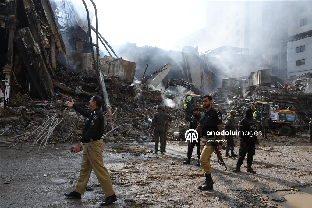 Жертвами пожара в Пакистане стали десятки человек