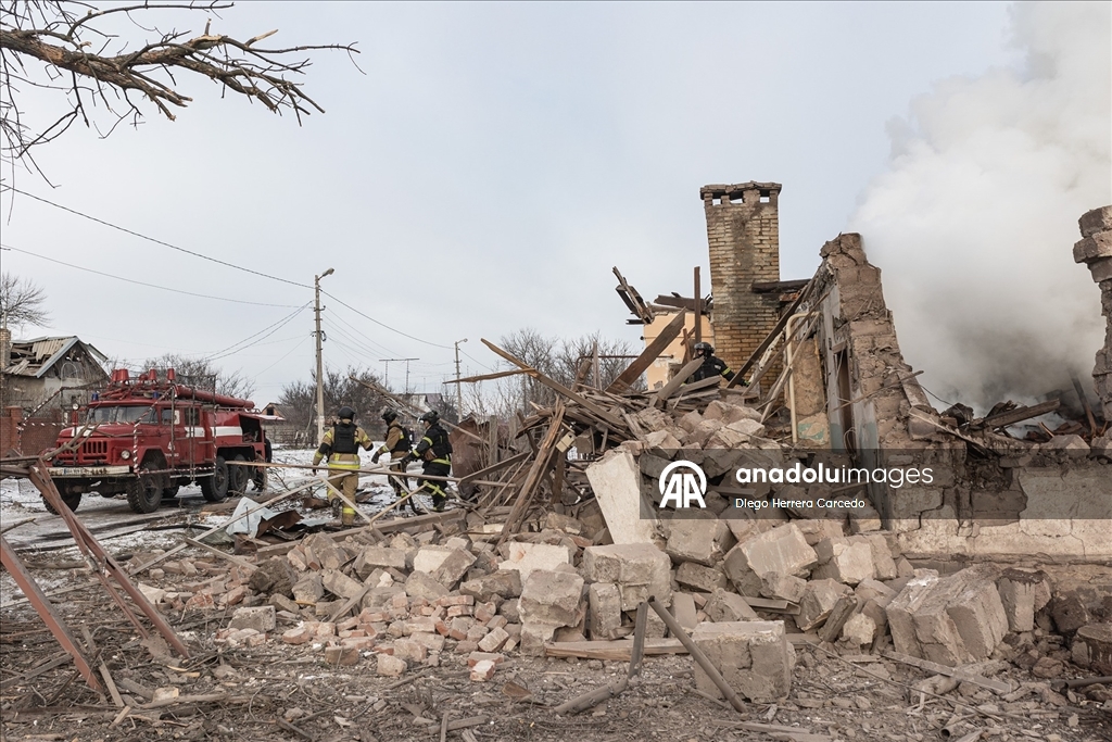 Rusya, Ukrayna'nın Druzhkivka kentine saldırı düzenledi