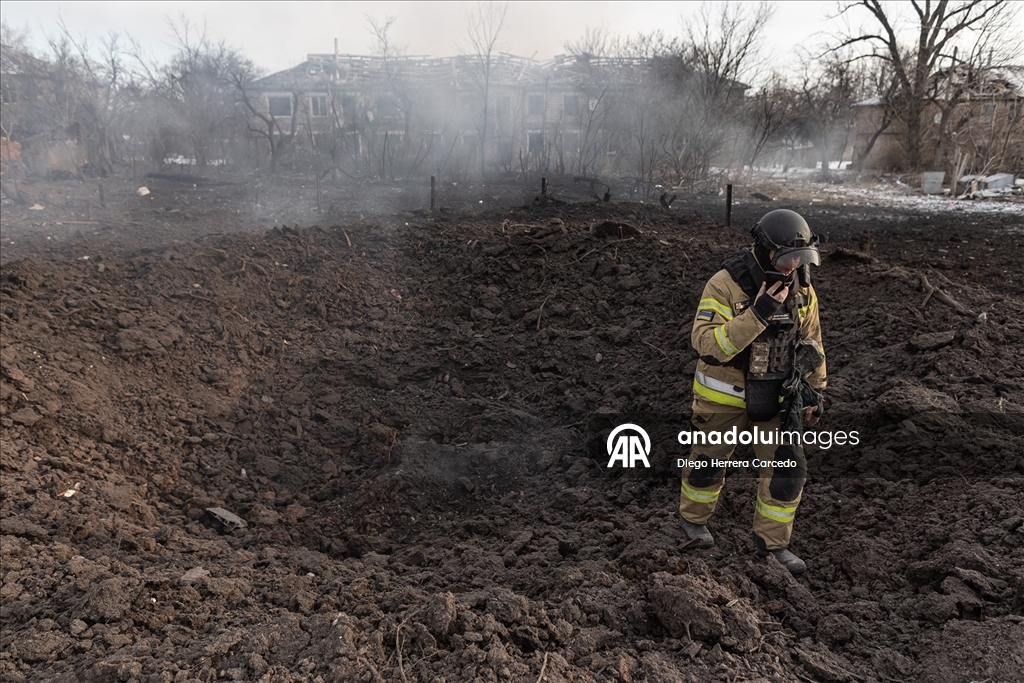 Rusya, Ukrayna'nın Drujkivka kentine hava saldırısında bulundu