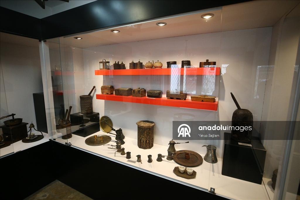 Anadolu'nun kahve kültürünü tanıtan müzeyi 2 yılda yaklaşık 50 bin kişi gezdi