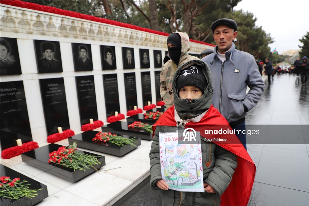 Азербайджан отмечает годовщину «Кровавого января»