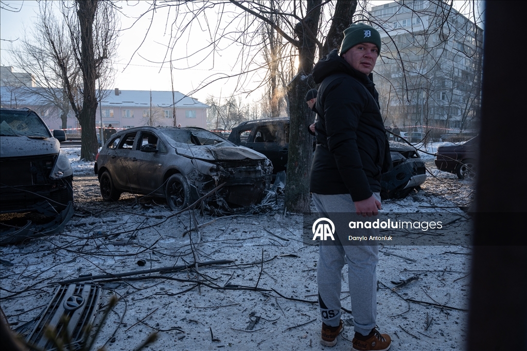 Киев подвергся ракетно-дроновой атаке