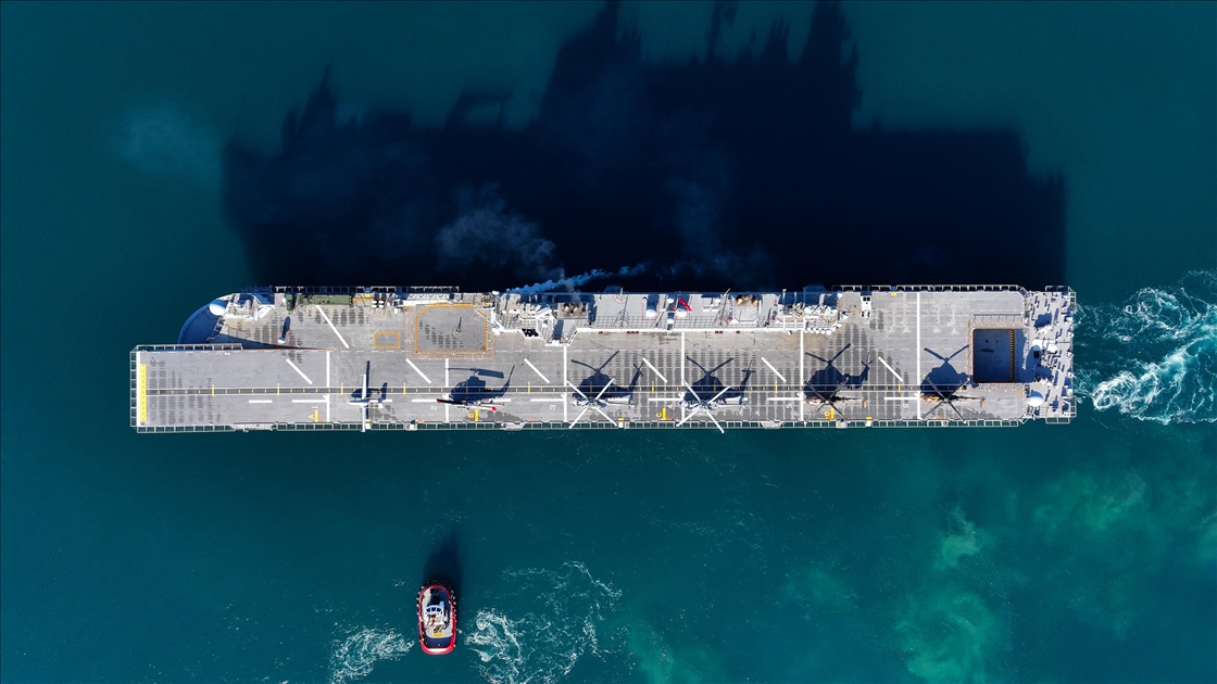 Anadolu Türk Deniz Görev Kuvveti, İzmir'den uğurlandı