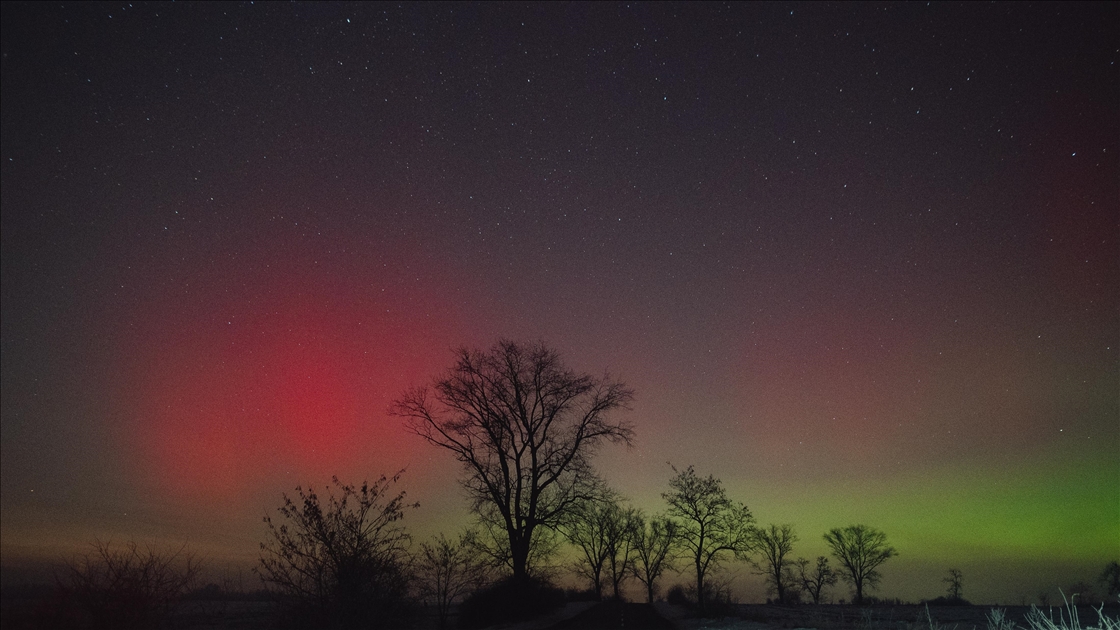 Macaristan'da Kuzey Işıkları gözlemlendi