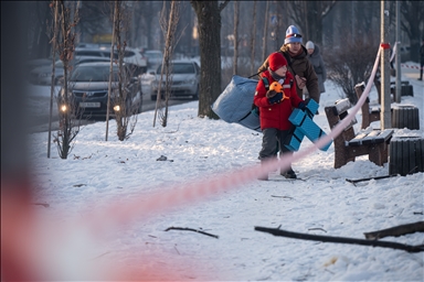 Киев подвергся ракетно-дроновой атаке