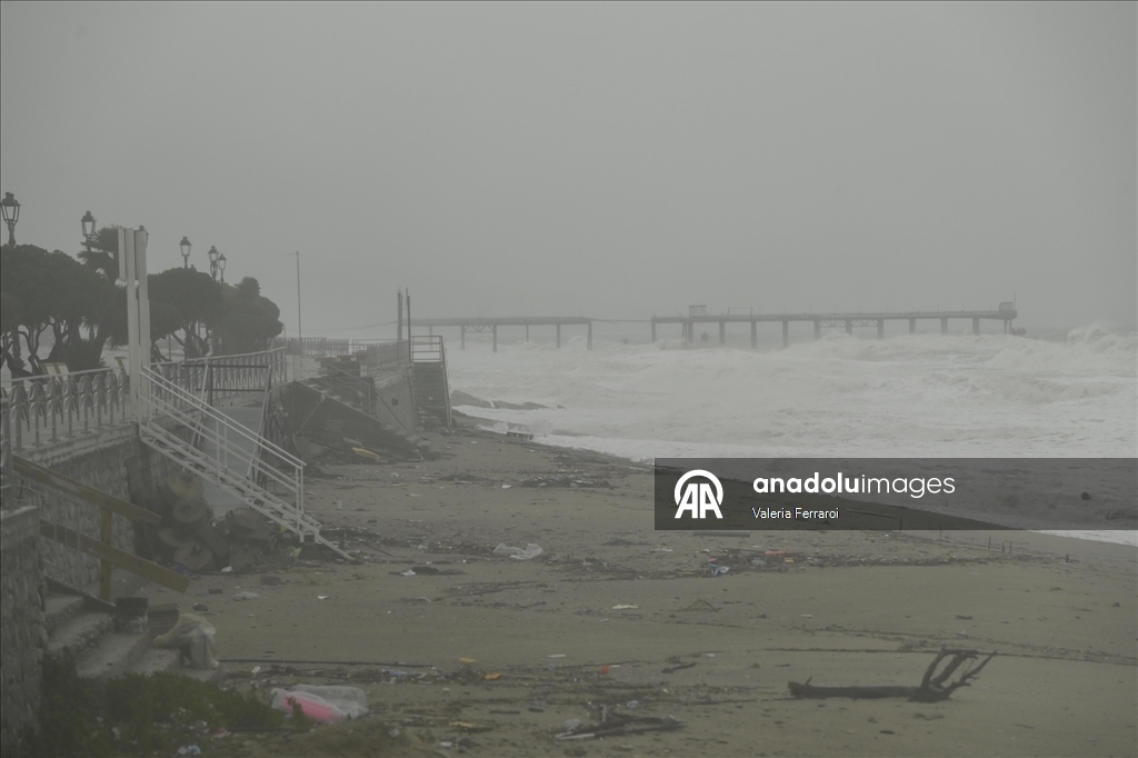 Циклон «Гарри» обрушился на юг Италии