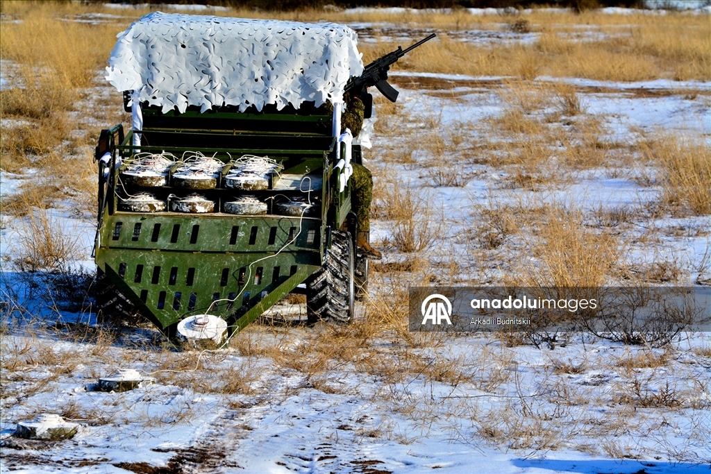 Rusya’da askeri tatbikat gerçekleştirildi